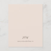 バジェット素朴ニュートラル結婚ボホフローラズS2 - BG (裏面)