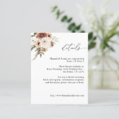 バジェット素朴ニュートラルBohoフローラ (スタンド正面)