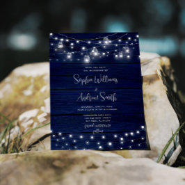 バジェット素朴ネイビーWood Mason Jars日付を保存