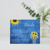 バジェット素朴ヒマワリ結婚の詳細囲い (スタンド正面)