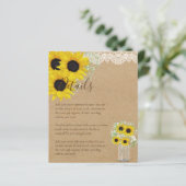 バジェット素朴ヒマワリ結婚の詳細囲い (スタンド正面)