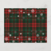 バジェット素朴ビジネスクリスマスパーティの招待状 (裏面)