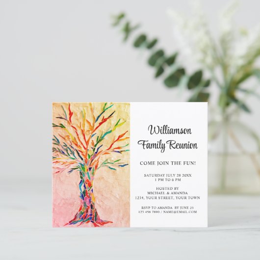 バジェット素朴ファミリー懇親会招待状 (スタンド正面)