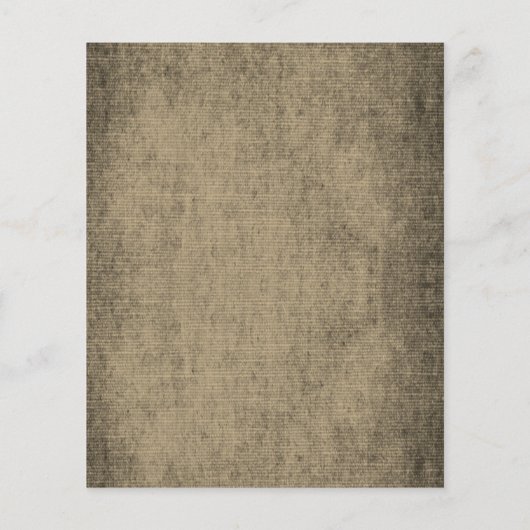 バジェット素朴ブラウンメリークリスマスフォトカード (裏面)