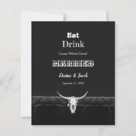 バジェット素朴ブラック食べドリンク結婚したブルスカル