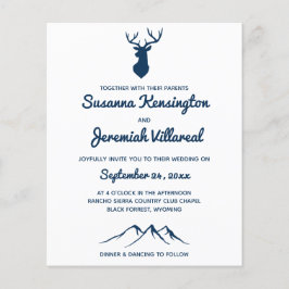 バジェット素朴ブルーディアカントリーマウンテン結婚ズ