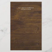 バジェット素朴ベビーシャワーヒマワリ招待状 (裏面)