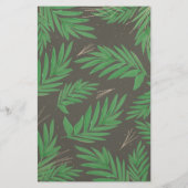 バジェット素朴ボタニカルツーフォトホリデーカード (裏面)