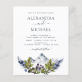 バジェット素朴マウンテン結婚グリーンリー (正面)