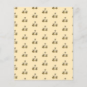 バジェット素朴ママTo Beeベビーシャワー (裏面)