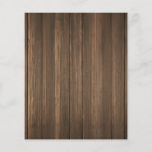 バジェット素朴メイソンジャールブライダルシャワー招待 (裏面)