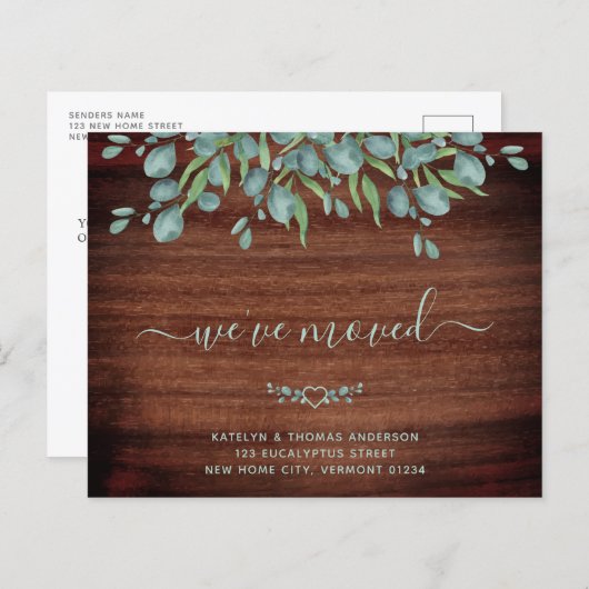 バジェット素朴ユーカリプトゥス木材の移動発表 (正面/裏面)