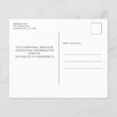 バジェット素朴ユーカリ写真保存日付 (裏面)