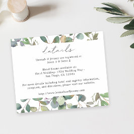 バジェット素朴ユーカリ詳細 チラシ