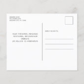 バジェット素朴ユーカリ3写真日付を保存 (裏面)