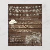 バジェット素朴ライツメイソンジャースカウボーイブートハット (正面)