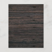 バジェット素朴秋ひまわり結婚式招待状 (裏面)