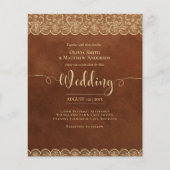 バジェット素朴金ゴールドレースバーンファームハウス結婚ズ (正面)