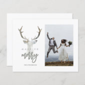 バジェット結婚したアンドメリーディア素朴ホリデイ (正面/裏面)