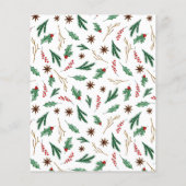 バジェット結婚した&メリークリスマスホリデー写真 (裏面)