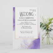 バジェット結婚のアメジスト抽象芸術マーブル空 (スタンド正面)