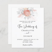 バジェット結婚のバラ金ゴールドフローラエレガント銀 (正面/裏面)