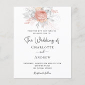 バジェット結婚のバラ金ゴールドフローラエレガント銀 (正面)