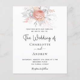 バジェット結婚のバラ金ゴールドフローラエレガント銀