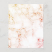 バジェット結婚のユーカリの黄金の大理石の葉 (裏面)