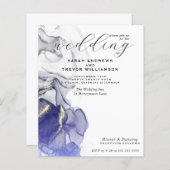 バジェット結婚の埃っぽいプラムアルコールインク (正面/裏面)