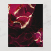 バジェット結婚の赤はっきりした色アルコールインク (裏面)