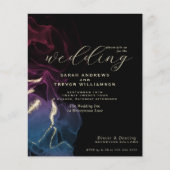 バジェット結婚スカーレットブルーアルコールインク (正面)