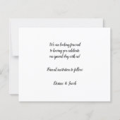 バジェット結婚ズのシルバーホワイト金ゴールド日付を保存 (裏面)