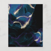 バジェット結婚ズコバルトブルーパープルアルコールインク (裏面)