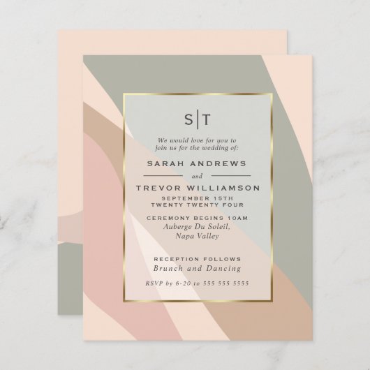 バジェット結婚ズダスティージュダスティーバラ抽象芸術 (正面/裏面)