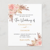 バジェット結婚ズボーホパンパスグラスバラ金ゴールド赤面 (正面)