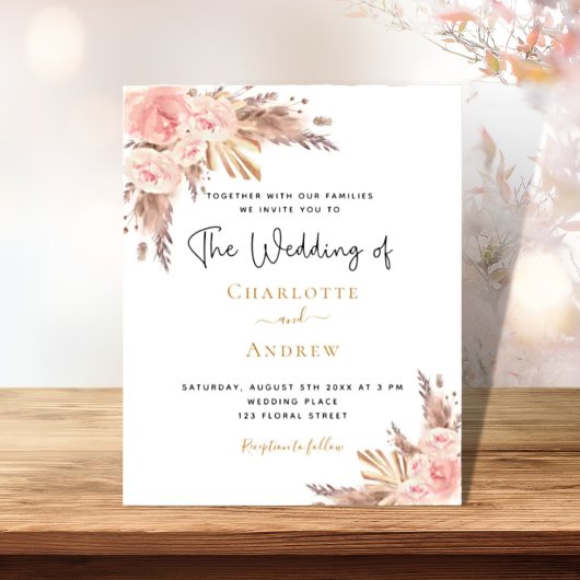 バジェット結婚ズボーホパンパスグラスバラ金ゴールド赤面