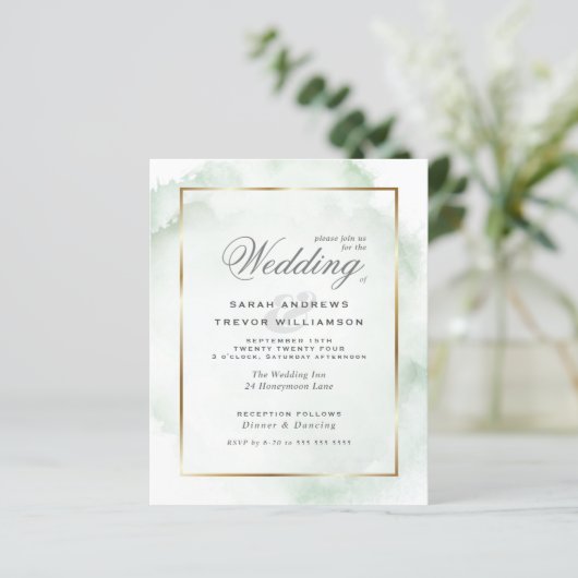 バジェット結婚ズ淡い色のグリーンウォーター洗剤 (スタンド正面)