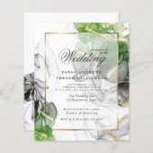 バジェット結婚ズ金ゴールドオニックスエメラルドグリーンインク2 (正面/裏面)