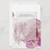 バジェット結婚ズ金ゴールドジャズベリークリムゾン抽象芸術 (裏面)