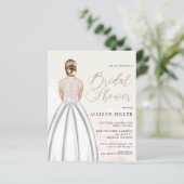 バジェット結婚ドレスブライダルシャワー招待 (スタンド正面)