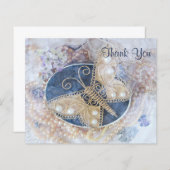 バジェット結婚バタフライブライダルホワイト金ゴールド (正面/裏面)