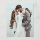 バジェット結婚フォトの愛のスクリプ感謝していトNavy金ゴールド (裏面)