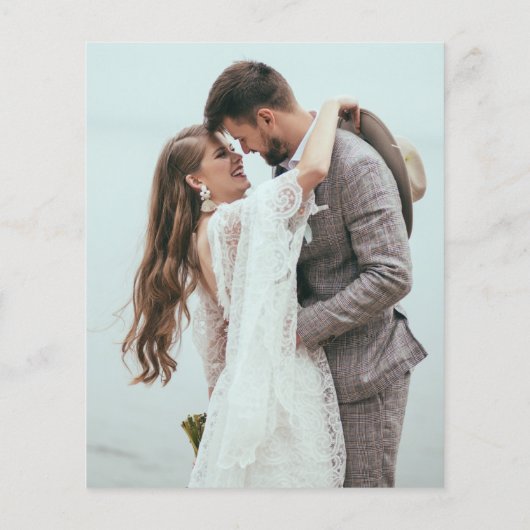 バジェット結婚フォトの愛のスクリプ感謝していトNavy金ゴールド (裏面)