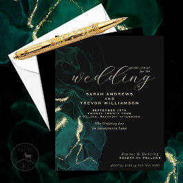 バジェット結婚深い海グリーンアルコールインク