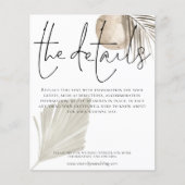 バジェット結婚詳細ズボホパンパスグラス (正面)