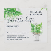 バジェット緑のシダの結婚式の日付以外 (正面)