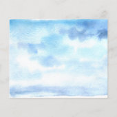 バジェット航海のコースタルウォーター色クリスマスカード チラシ (裏面)