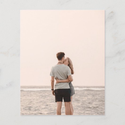 バジェット航海の写真救日付き海ビーチ海 (裏面)