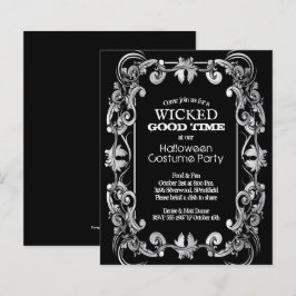 バジェット華美ハ縁どロウィーン招待状